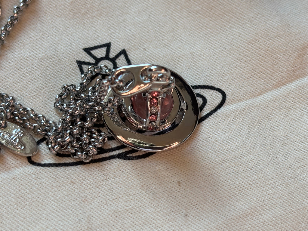 Vivienne Westwood Orb Necklace - Pink