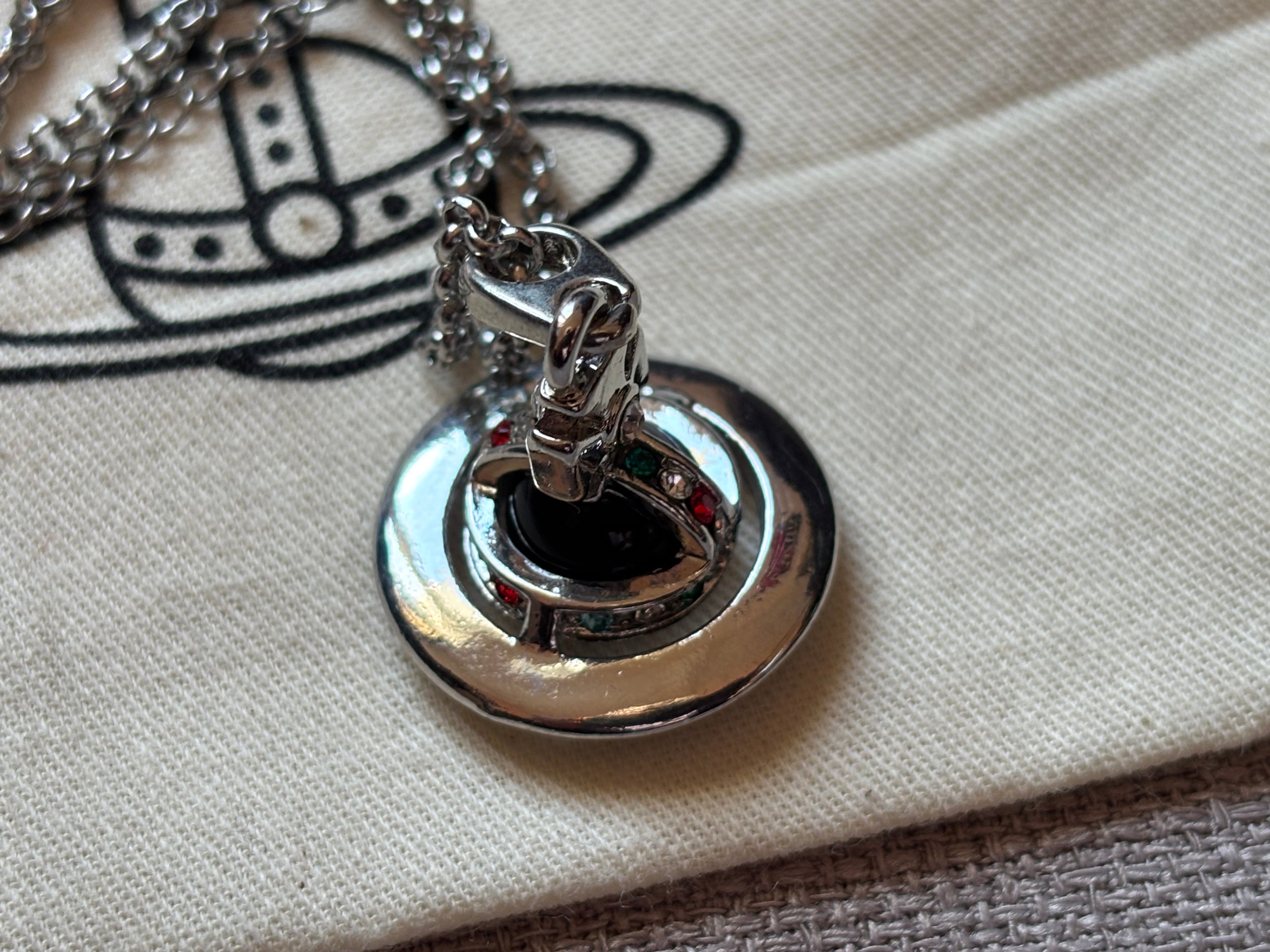Vivienne Westwood Orb Necklace - Black