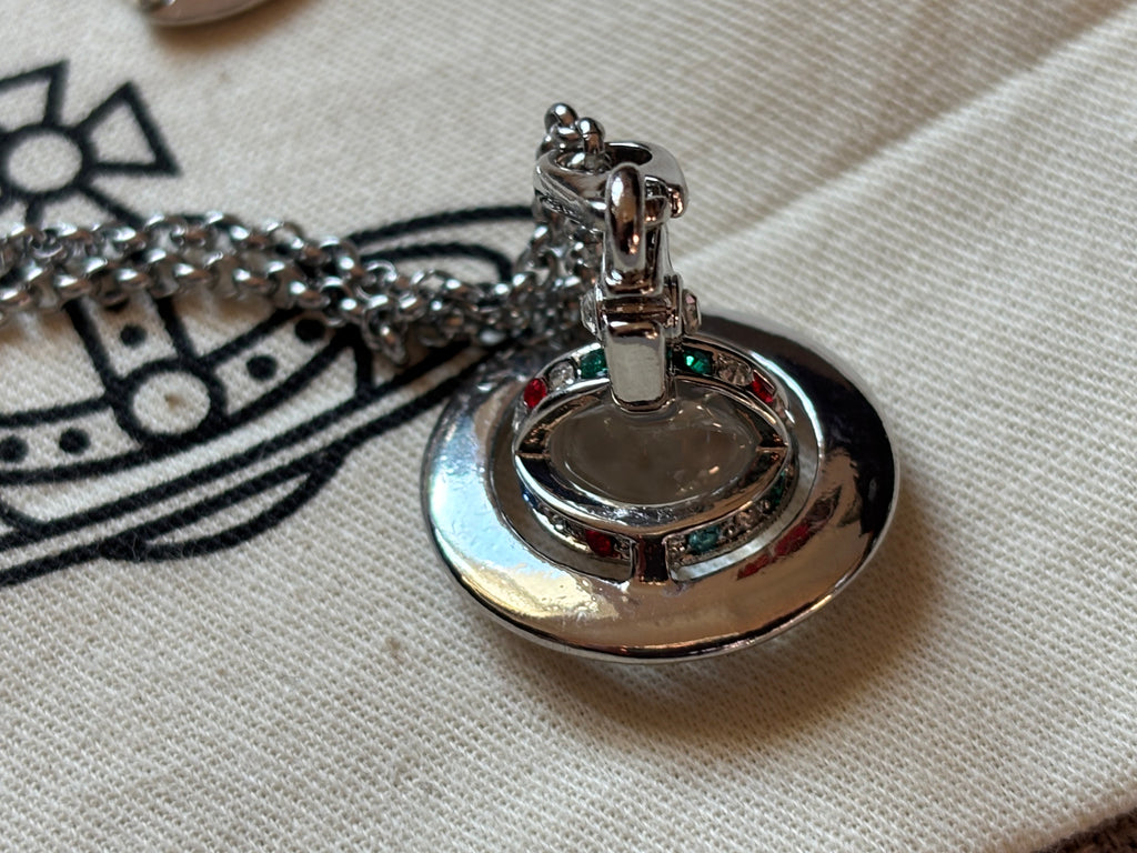 Vivienne Westwood Orb Necklace - clear