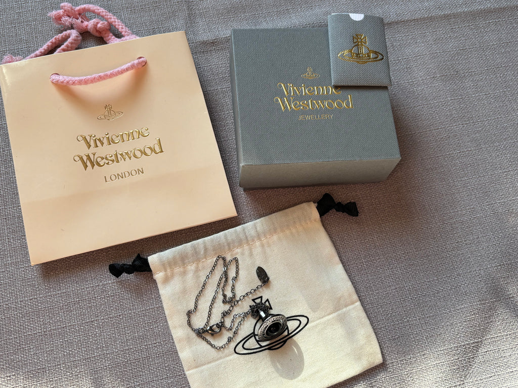 Vivienne Westwood Orb Necklace - Black