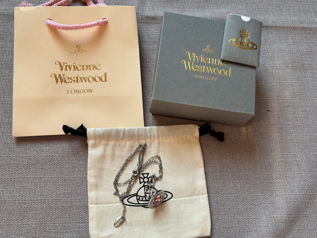 Vivienne Westwood Orb Necklace - Pink