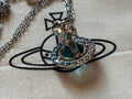 Vivienne Westwood Orb Necklace - angel blue