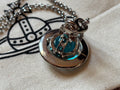 Vivienne Westwood Orb Necklace - Baby Blue