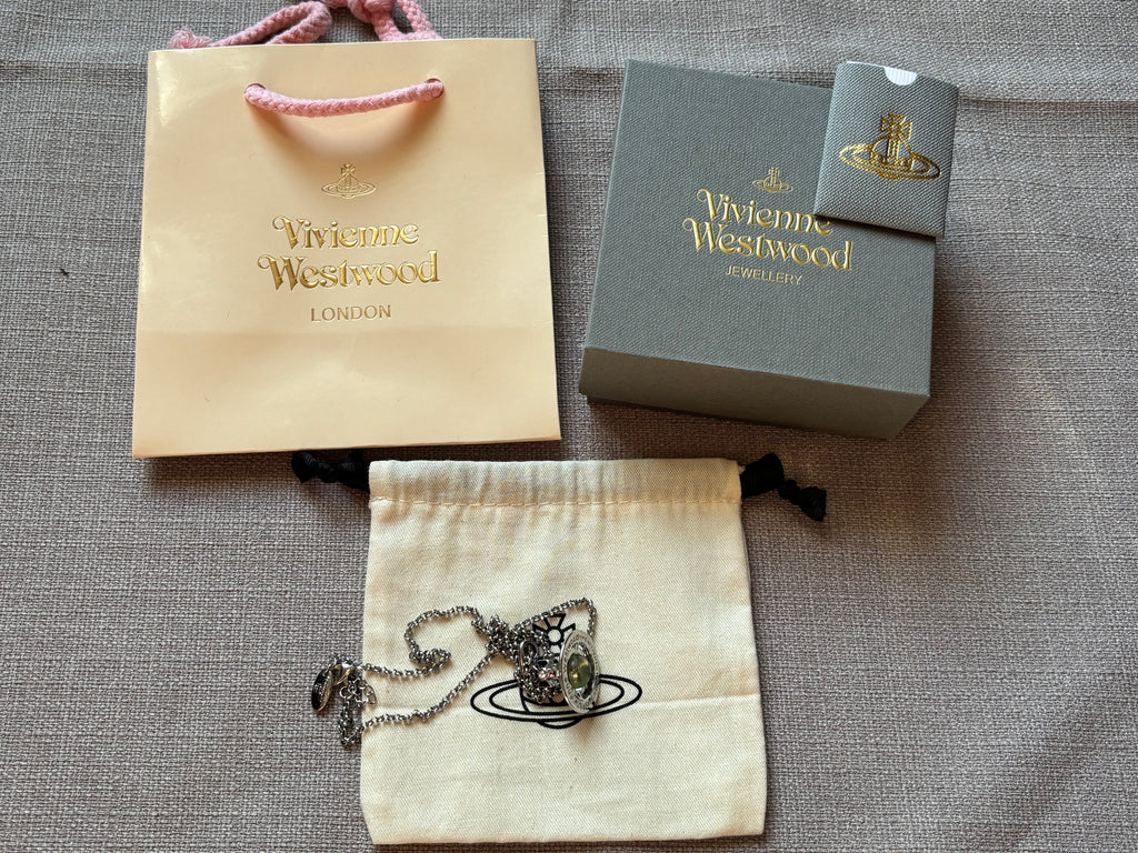 Vivienne Westwood Orb Necklace - Clear