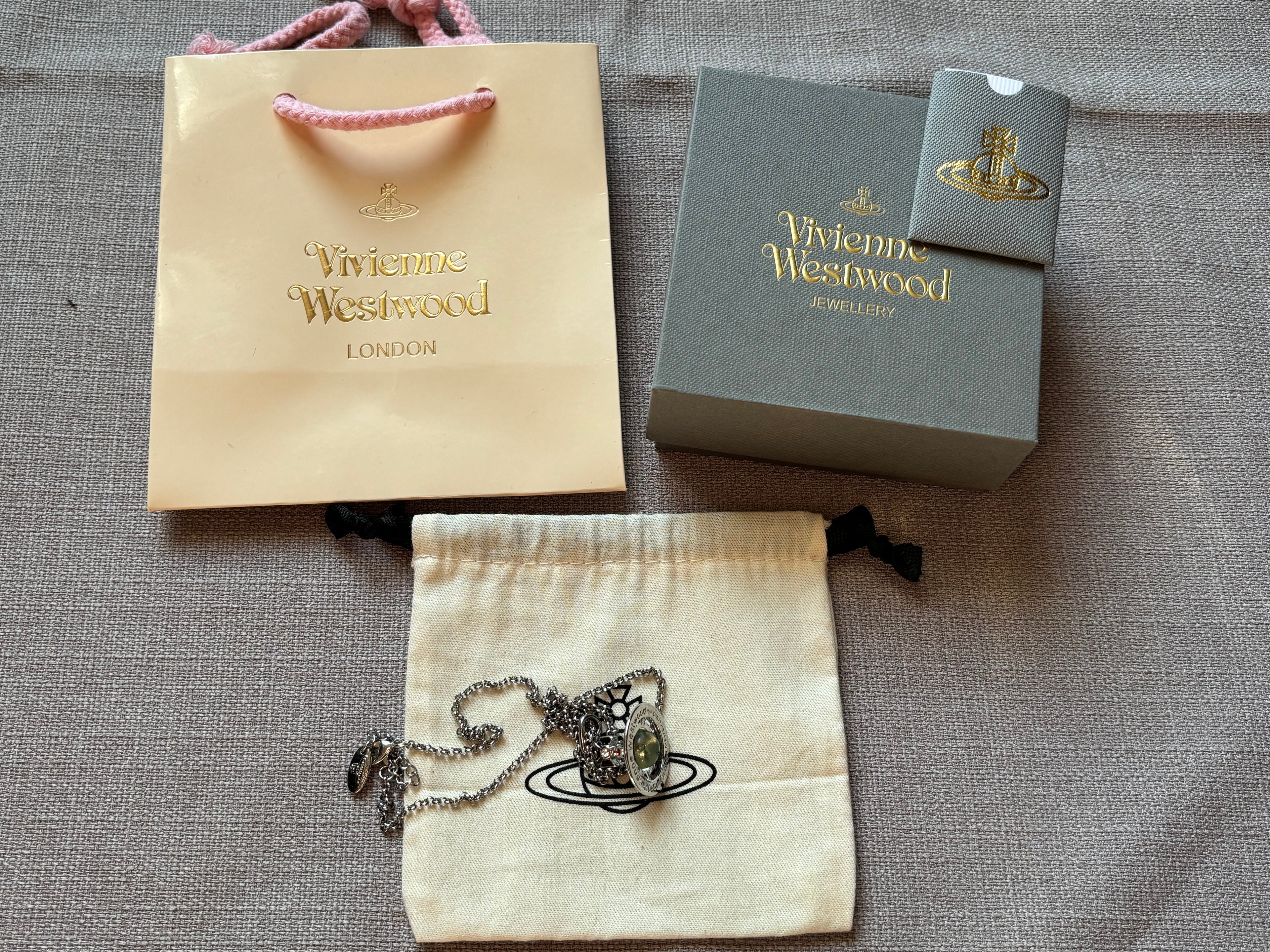 Vivienne Westwood Orb Necklace - Clear