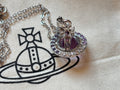 Vivienne Westwood Orb Necklace - Purple