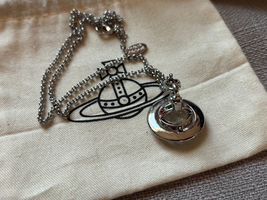 Vivienne Westwood Orb Necklace - clear