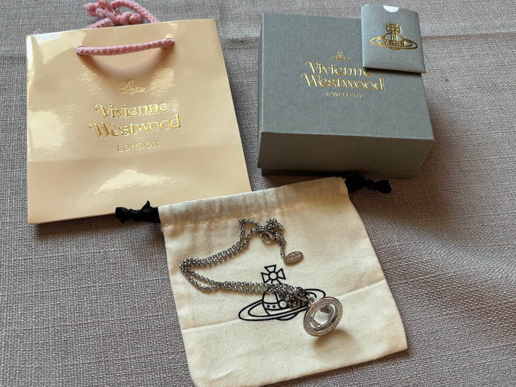 Vivienne Westwood Orb Necklace - clear