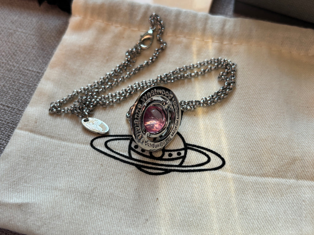 Vivienne Westwood Orb Necklace - Pink