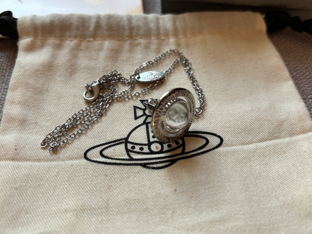Vivienne Westwood Orb Necklace - clear