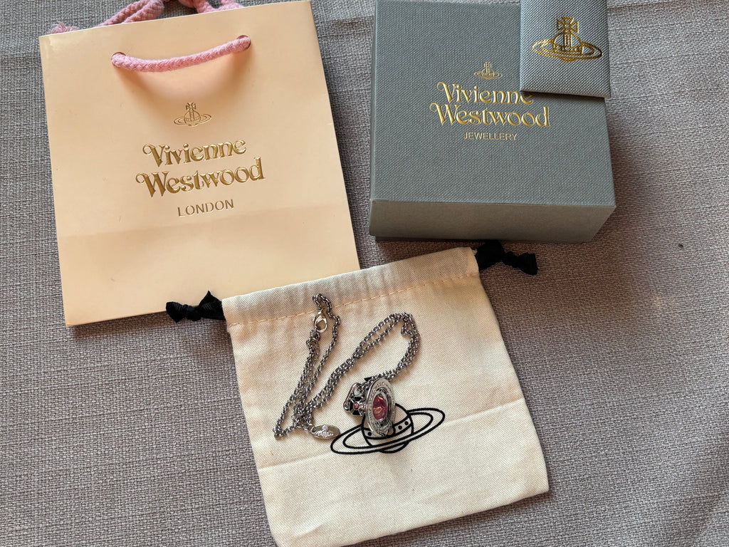 Vivienne Westwood Orb Necklace - Pink