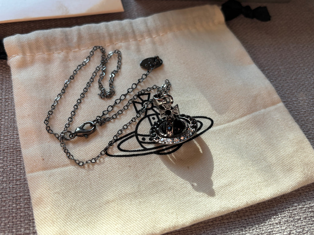 Vivienne Westwood Orb Necklace - Black