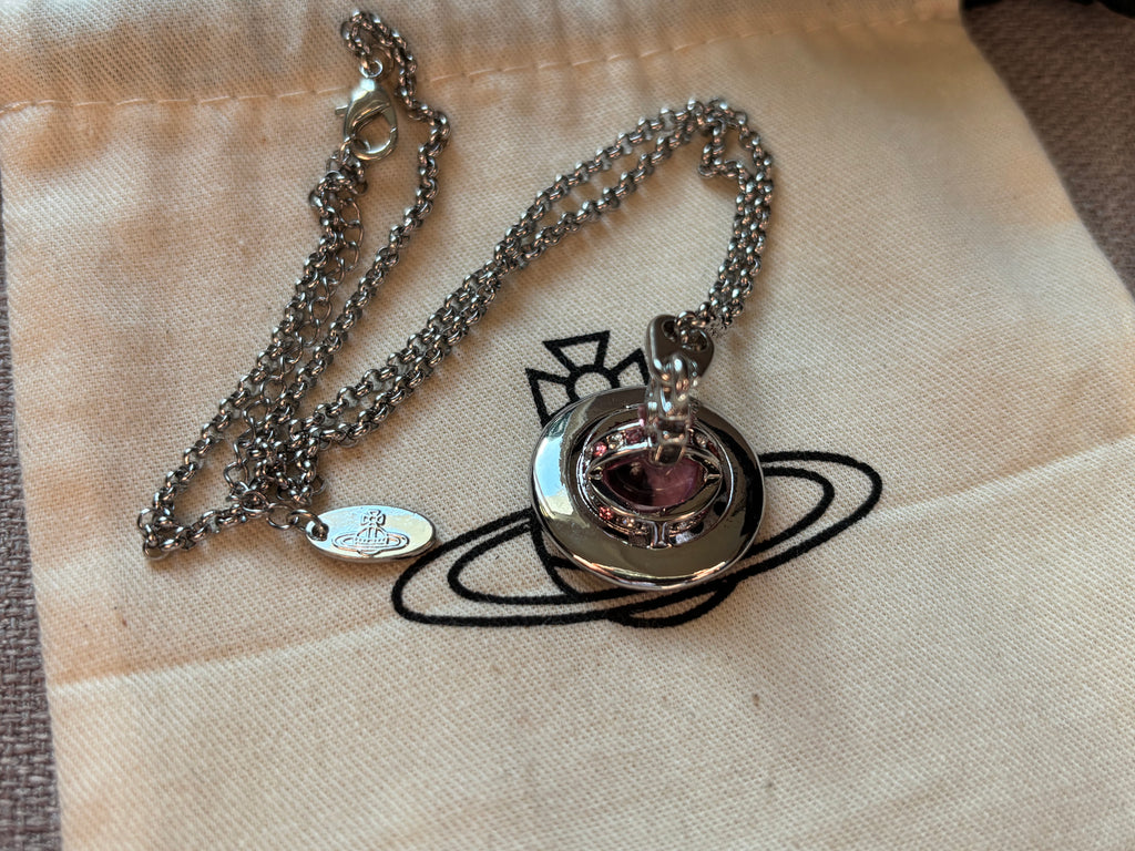 Vivienne Westwood Orb Necklace - Pink