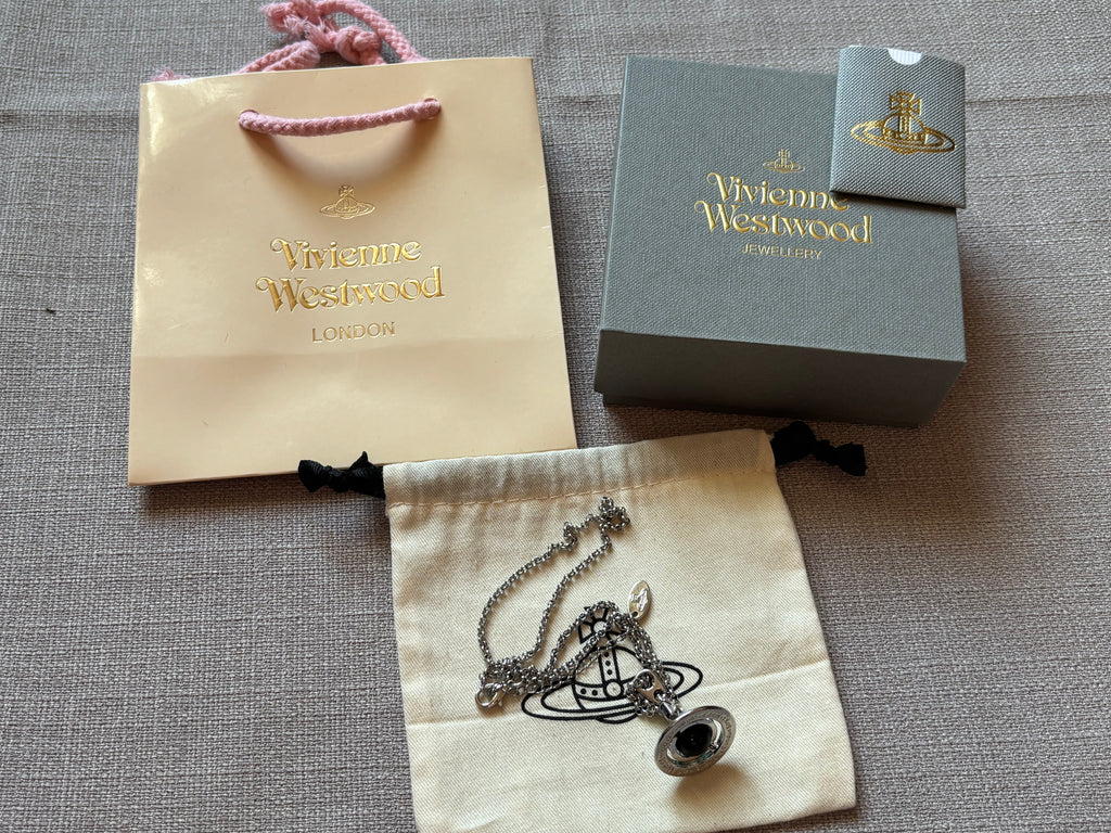 Vivienne Westwood Orb Necklace - Black