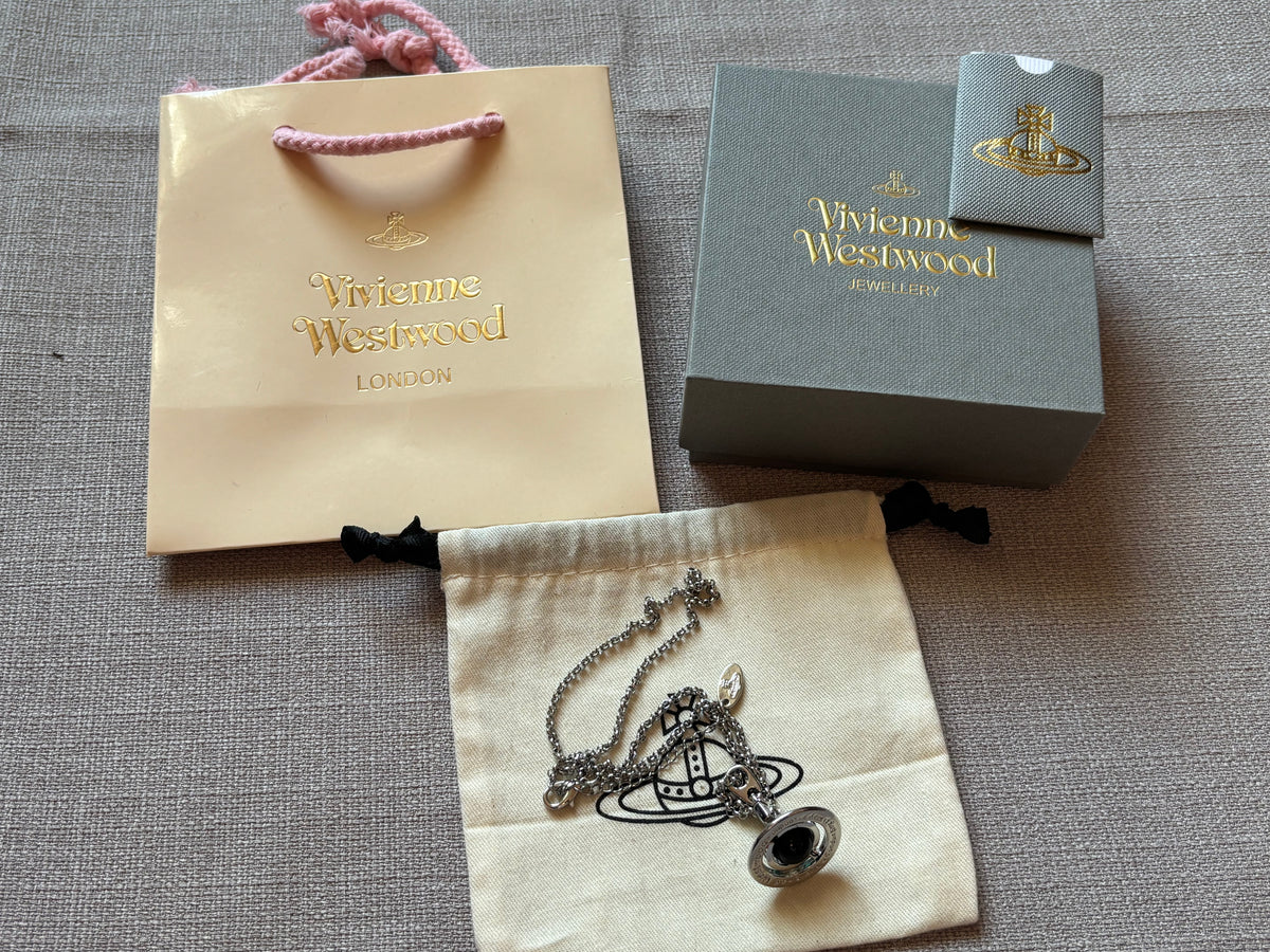 Vivienne Westwood Orb Necklace - Black
