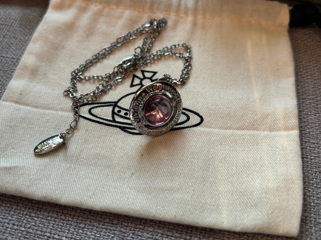 Vivienne Westwood Orb Necklace - Pink